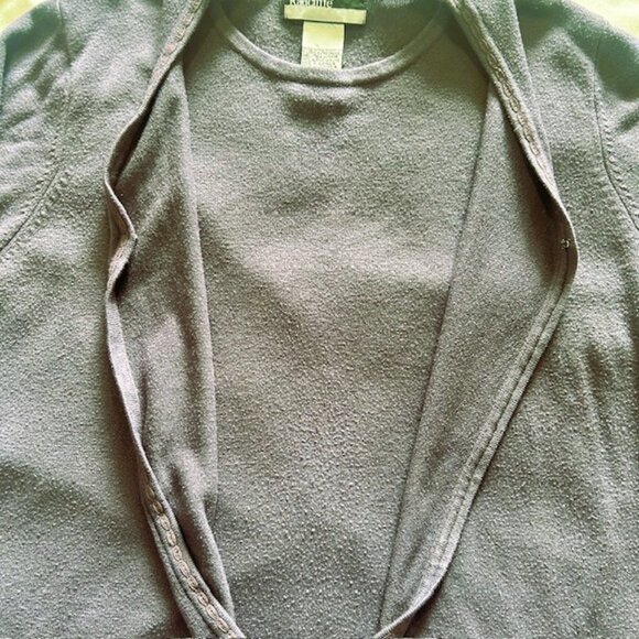 Radcliffe Cardigan Faux Layered Ladies XL Purple Fo3388MW Read - Picture 4 of 7